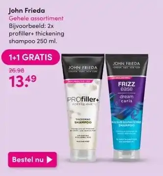 DA John Frieda aanbieding