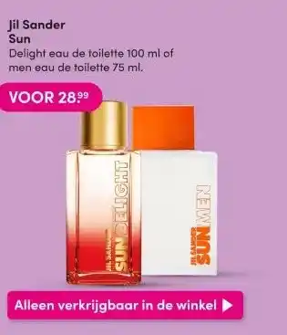 DA Jil Sander aanbieding
