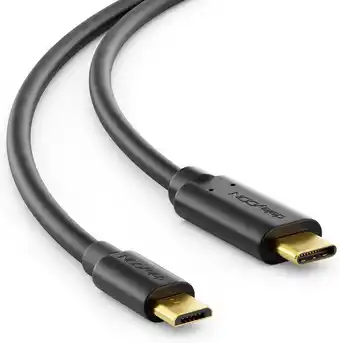 Amazon deleyCON 0,5m USB C naar Micro USB - Oplaadkabel & Datakabel van USB-C naar Micro-USB - Compatibel voor Mobiele Telefoon Smar aanbieding