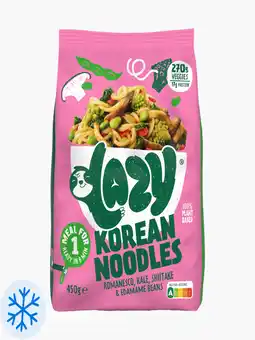 Flink Lazy Vegan Korean Noodles 450g aanbieding