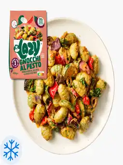 Flink Lazy Vegan gnocchi al pesto rosso 400g aanbieding