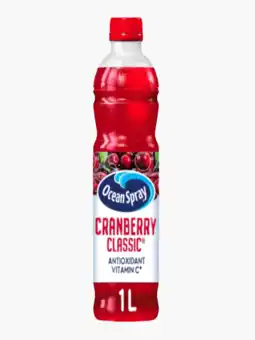 Flink Ocean Spray Cranberry 1l aanbieding