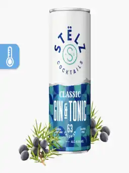 Flink Stëlz Mixed Classics Gin & Tonic 25cl (4,5 % vol.) aanbieding