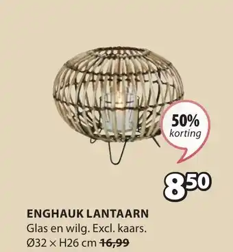 Jysk ENGHAUK LANTAARN aanbieding