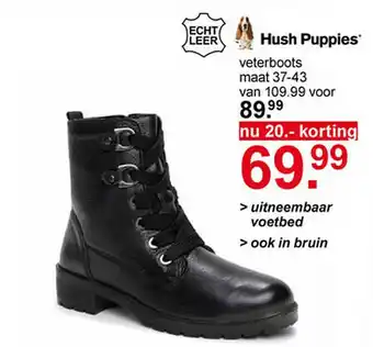 Scapino Hush Puppies' veterboots maat 37-43 aanbieding