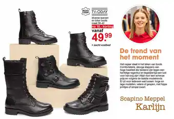 Scapino diverse laarzen en biker boots maat 36-42 aanbieding