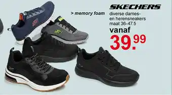 Scapino SKECHERS diverse dames- en herensneakers maat 36-47.5 aanbieding