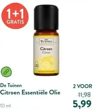 Holland & Barrett Citroen Essentiële Olie aanbieding