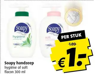 Boni Soapy handzeep aanbieding