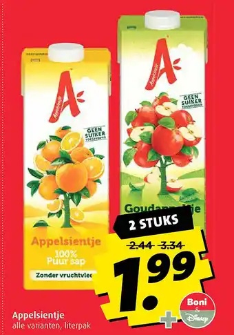 Boni Appelsientje aanbieding