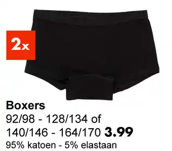 Wibra Boxers aanbieding