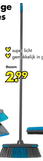 Wibra Bezem aanbieding