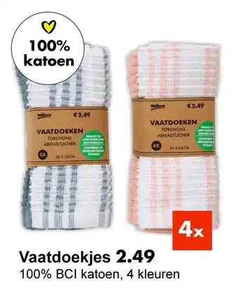 Wibra Vaatdoekjes aanbieding