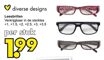 Wibra Leesbrillen aanbieding