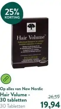 Holland & Barrett Hair Volume - 30 tabletten aanbieding