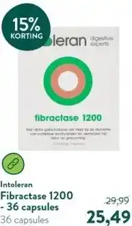 Holland & Barrett Fibractase 1200 - 36 capsules aanbieding