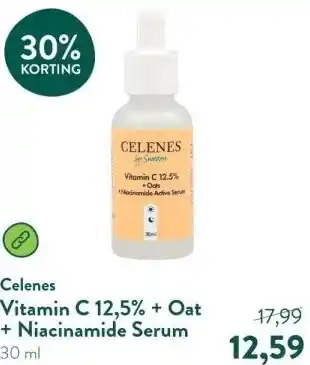 Holland & Barrett Vitamin C 12,5% + Oat + Niacinamide Serum aanbieding