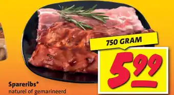 Nettorama Spareribs aanbieding