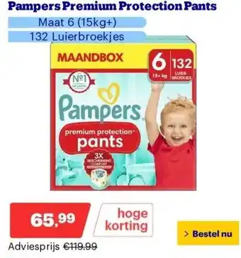 Bol.com Pampers Premium Protection Pants aanbieding