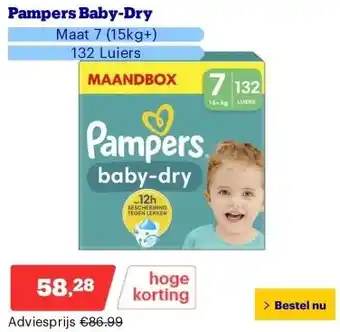 Bol.com Pampers Baby-Dry aanbieding