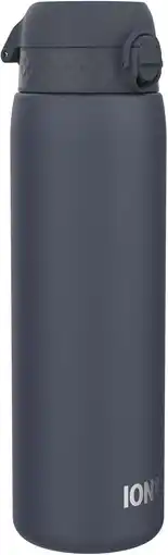 Amazon Ion8 1 Liter Roestvrijstalen Waterfles, Lekvrij, Makkelijk te Openen, Veilige Vergrendeling, Draaghendel, Vaatwasserbestendig aanbieding