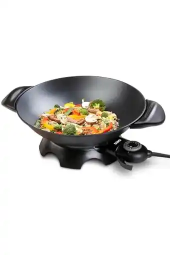 Amazon Domo DO-8708W DO8708W elektrische wok, gegoten aluminium, 5 liter aanbieding