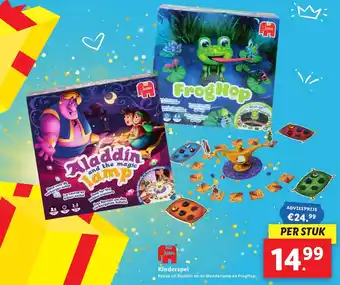 Lidl Jumbo Kinderspel aanbieding