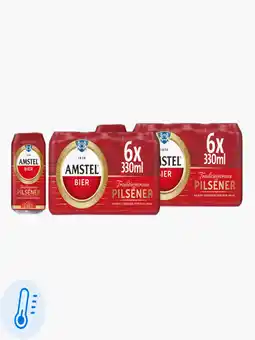 Flink Amstel 6-pack 33cl 2x aanbieding
