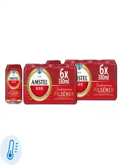 Flink Amstel 6-pack 33cl 2x aanbieding