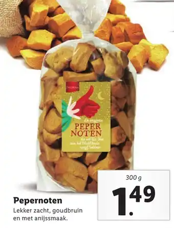 Lidl Favorina Pepernoten 300g aanbieding