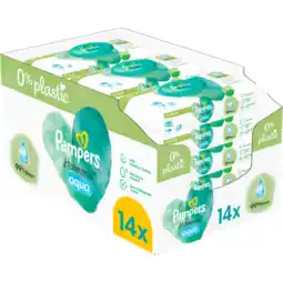 Jumbo Pampers Harmonie Aqua Babydoekjes 672 aanbieding