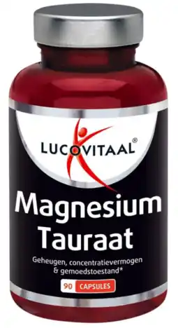 De Online Drogist Lucovitaal Magnesium Tauraat aanbieding