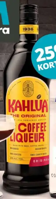 Mitra Kahlua Coffee koffie 70cl aanbieding