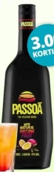 Mitra Passoã Passion Fruit 70 cl aanbieding