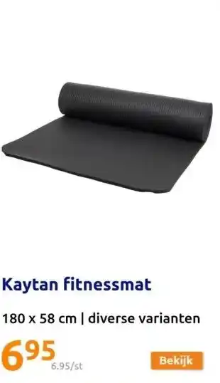 Action Kaytan fitnessmat aanbieding