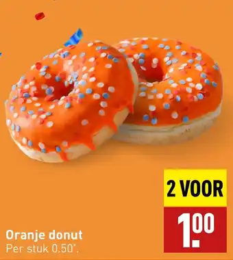 ALDI Oranje donut aanbieding