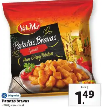 Lidl Patatas bravas 600g aanbieding