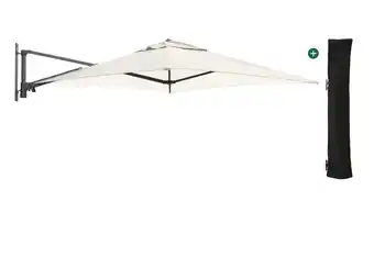 Kees Smit Shadowline muurparasol 200x200cm aanbieding