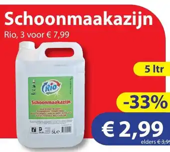 Die Grenze Schoonmaakazijn 5 ltr aanbieding