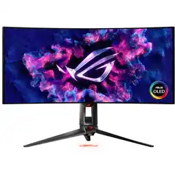 Bol.com ASUS ROG Swift PG34WCDM - 4K Curved OLED 240Hz Gaming Monitor - 34 Inch aanbieding