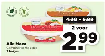 PLUS Maza aanbieding