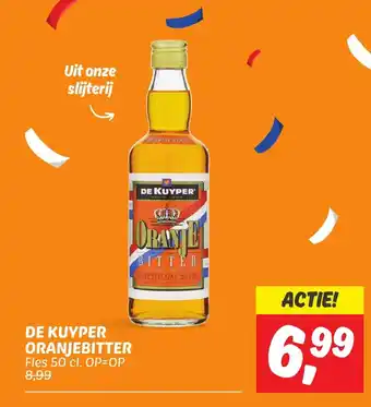 Dekamarkt DE KUYPER ORANJEBITTER 50 cl aanbieding