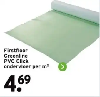 GAMMA Firstfloor greenline pvc click ondervloer per m aanbieding