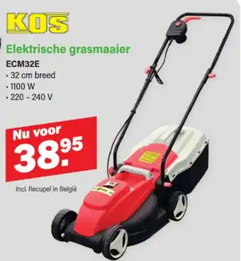 Van Cranenbroek Elektrische grasmaaier ECM32E aanbieding