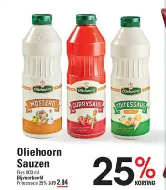 Sligro Oliehoorn Sauzen aanbieding