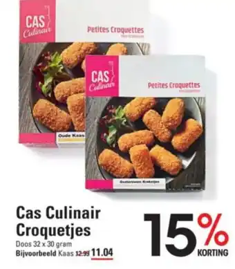 Sligro Cas Culinair Croquetjes aanbieding