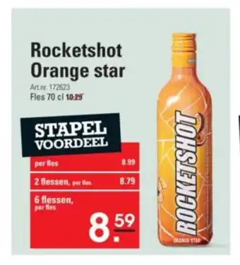 Sligro Rocketshot Orange star aanbieding