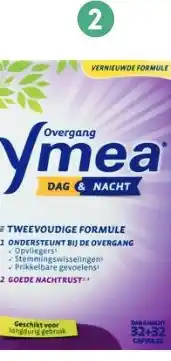 Etos Ymea overgang dag & nacht capsules bevat cimicifuga racemosa aanbieding