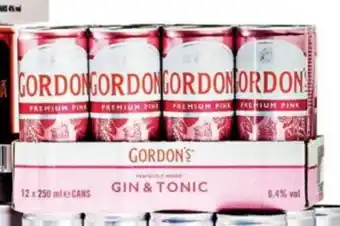 Sligro Gordon's Pink Gin Tray 12 x 25 cl aanbieding