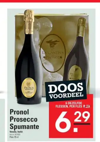 Sligro Pronol Prosecco Spumante aanbieding